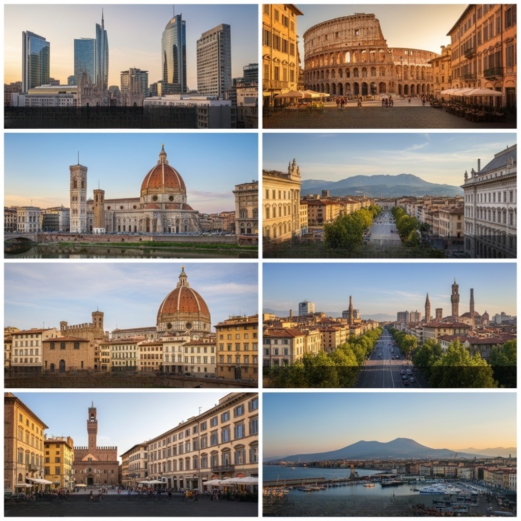 Milan cityscape showing job opportunities for foreign workers in 2026