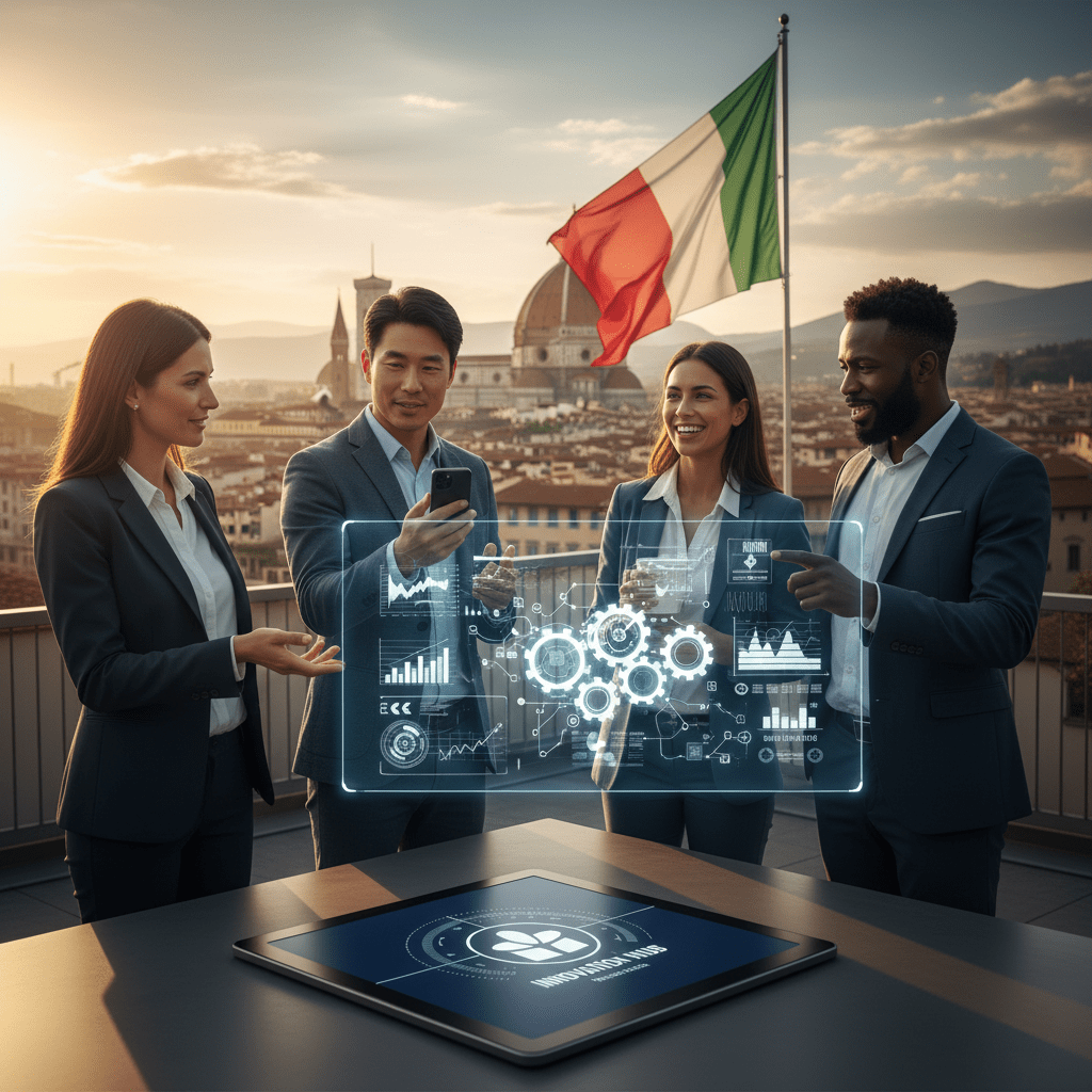 Italy investor visa 2026 representing business and entrepreneurship