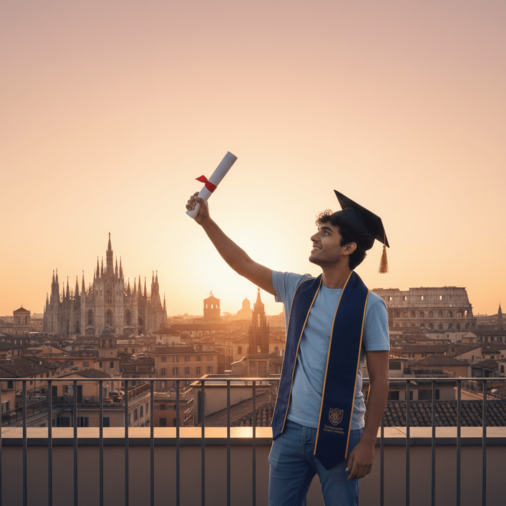 Italy student visa after graduation