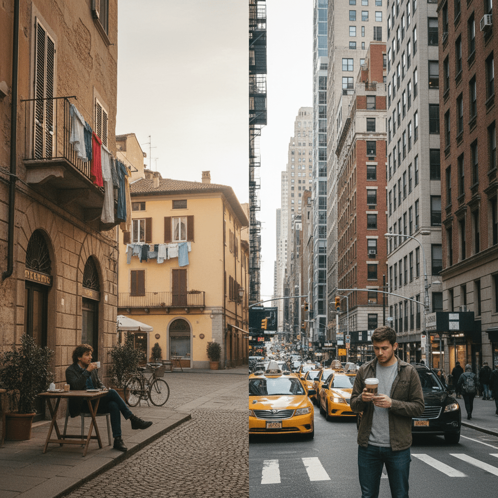 Italy vs USA lifestyle