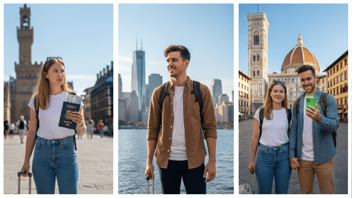 move to Italy from the UK or USA