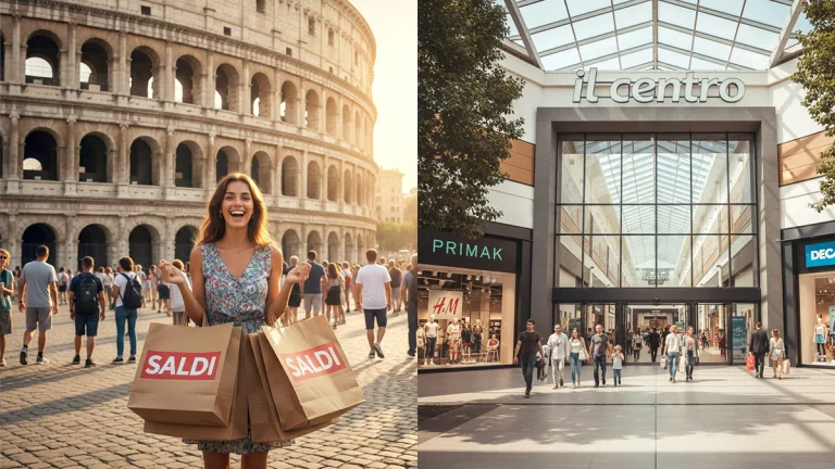 Cheapest shopping malls in Italy