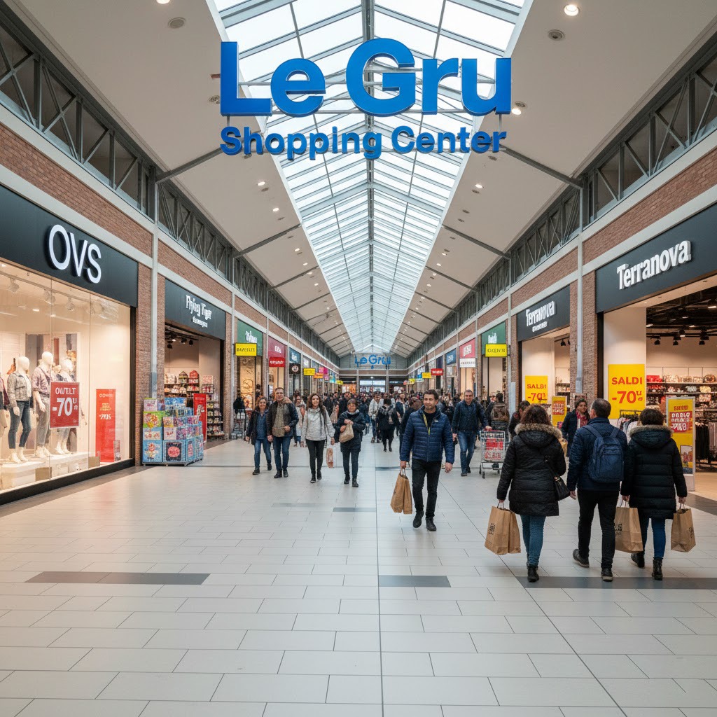 Cheapest shopping malls in Italy