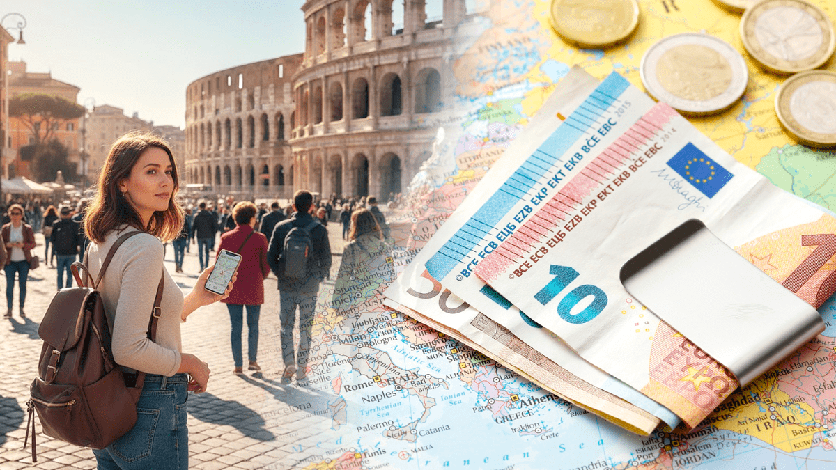 Travel Italy on 50 euros a day